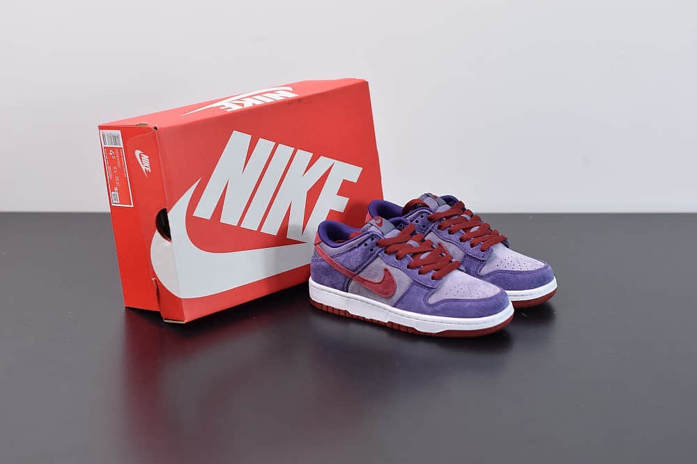 耐克Nike Dunk Low “Plum” 树莓紫低帮休闲滑板鞋纯原版本 货号:CU1726-500