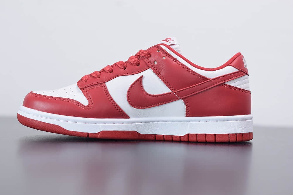 耐克Nike Dunk Low ST.JHONS  白红低帮滑板鞋纯原版本 货号:CU1727-100