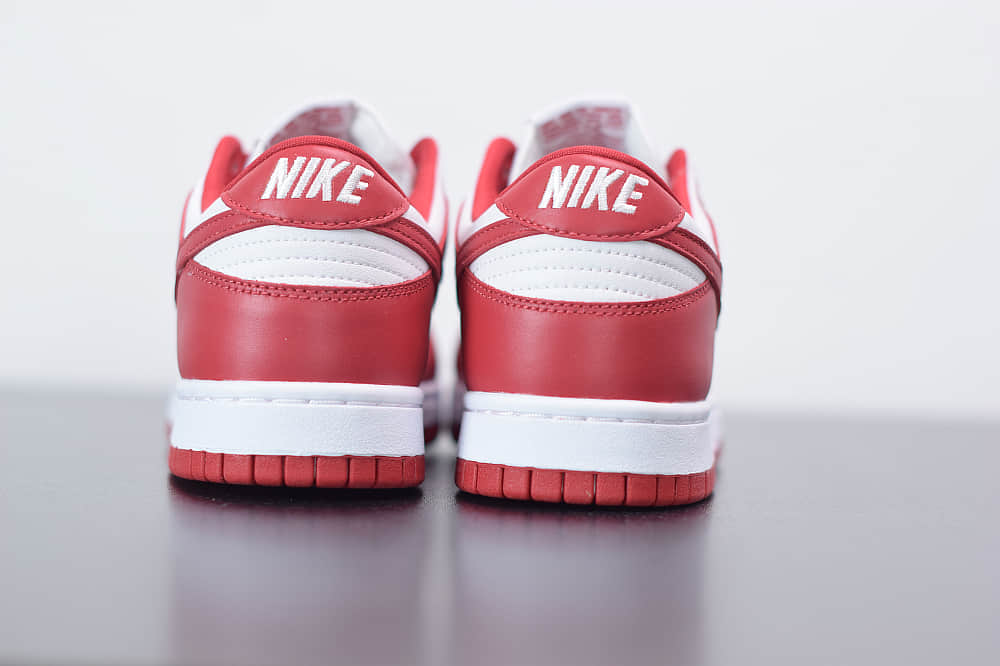 耐克Nike Dunk Low ST.JHONS  白红低帮滑板鞋纯原版本 货号:CU1727-100