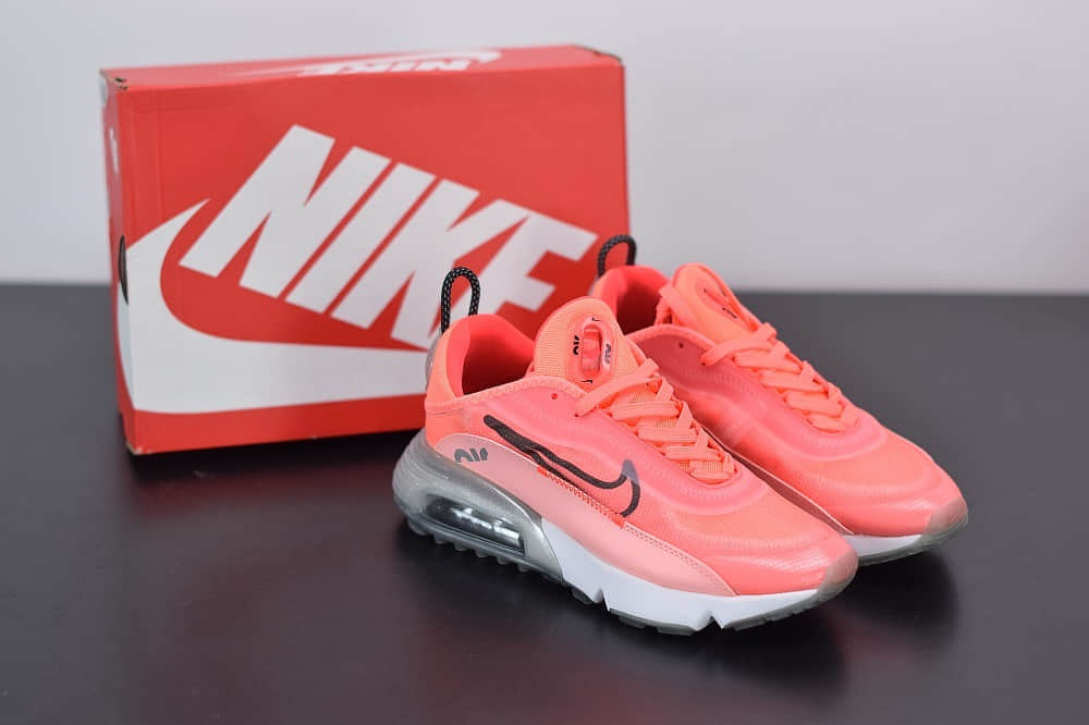 耐克Air Max 2090粉白色半掌气垫跑鞋纯原版本 货号：CT7698-600