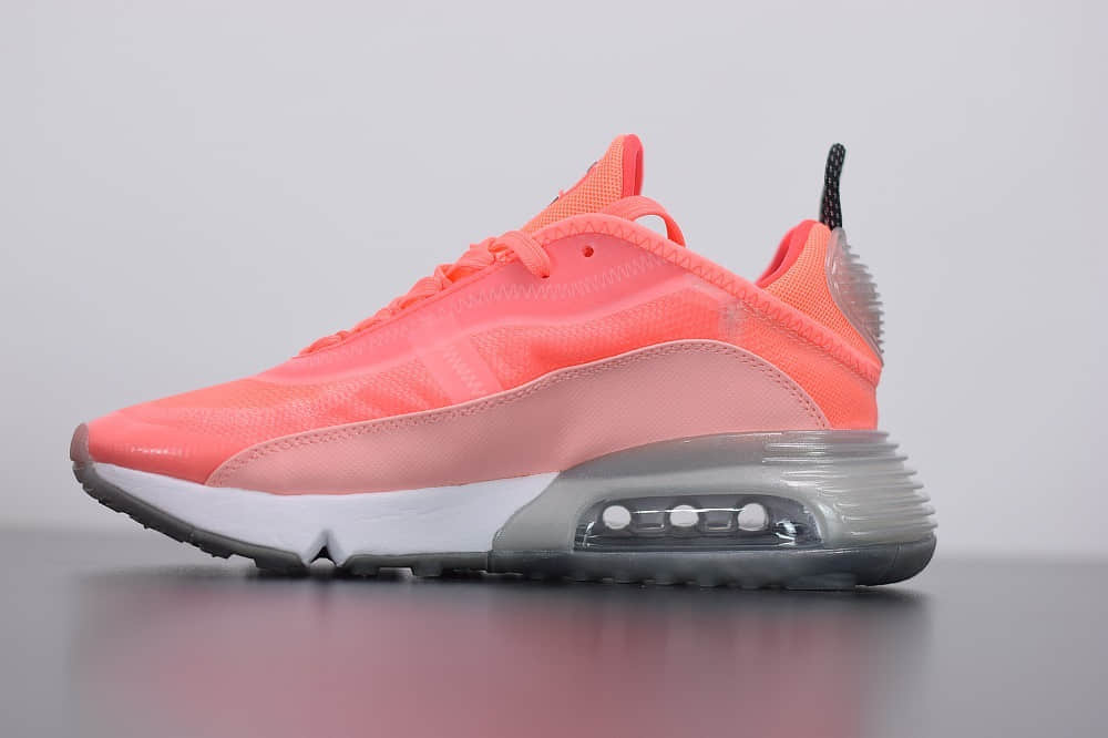 耐克Air Max 2090粉白色半掌气垫跑鞋纯原版本 货号：CT7698-600
