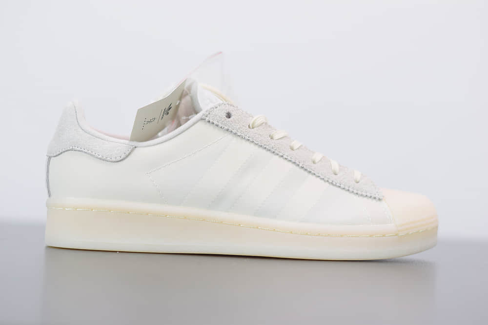 阿迪达斯Eason x adidas Originals SUPERSTAR陈奕迅联名款白色贝壳头板鞋纯原版本 货号:FX8116