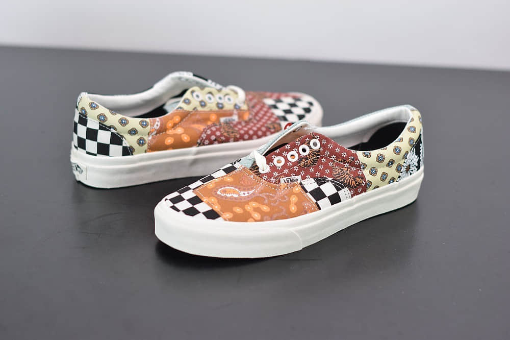 万斯Vans Era复古限定腰果花帆布鞋纯原版本 货号:VN0A4U391IO
