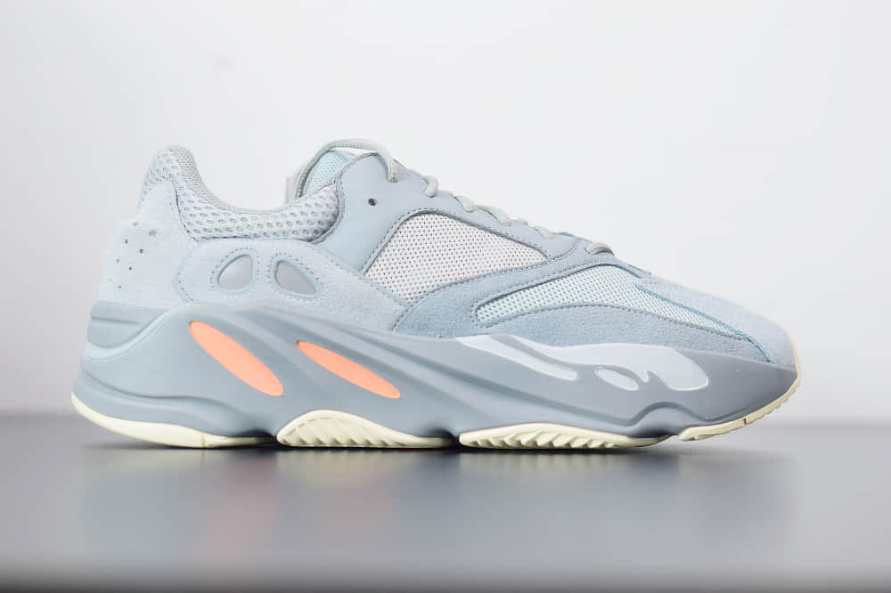 阿迪达斯Adidas YEEZY 700 Inertia蓝灰复古老爹鞋纯原版本 货号:EG7597