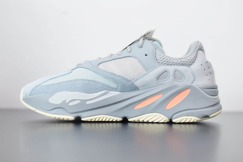阿迪达斯Adidas YEEZY 700 Inertia蓝灰复古老爹鞋纯原版本 货号:EG7597