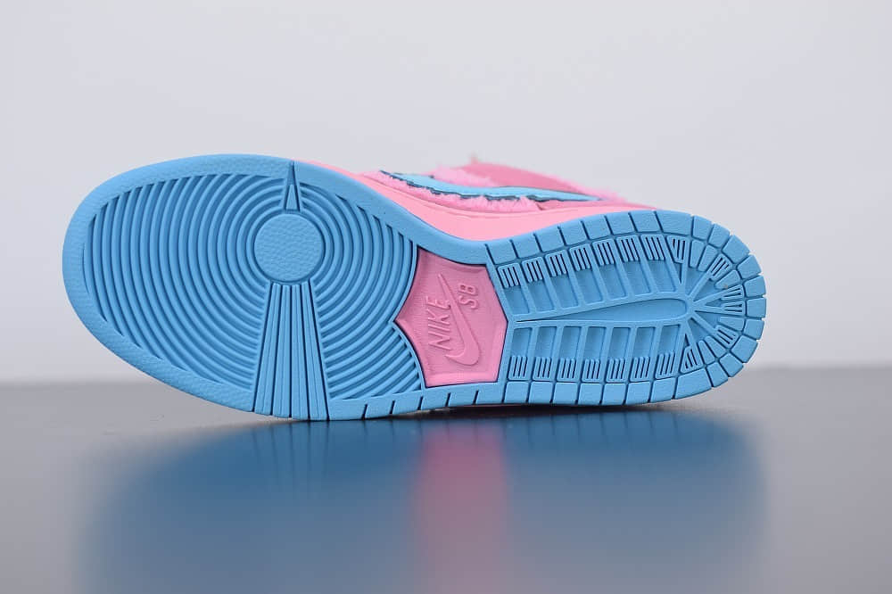 耐克NIKE SB DUNK LOW PRO QS粉蓝低帮跳舞小熊板鞋纯原版本 货号：CJ5378-600