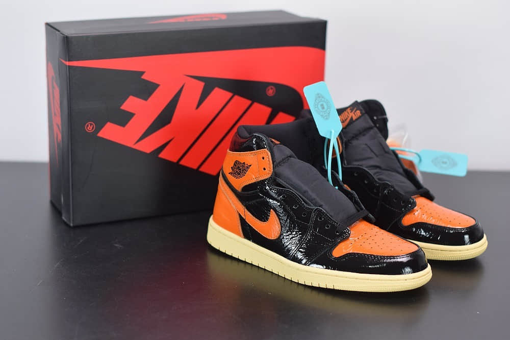 乔丹Air Jordan 1 High OG AJ1 3.0猪油扣碎高帮板鞋纯原版本 货号：555088-028