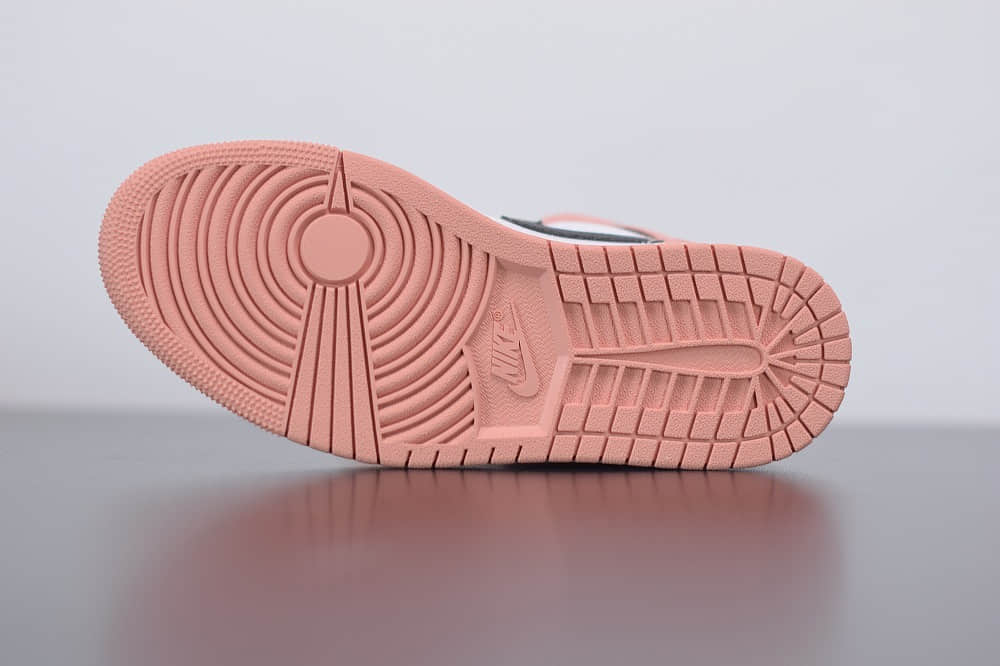 乔丹Air Jordan 1 MID樱花粉中帮篮球鞋纯原版本 货号:555112-603