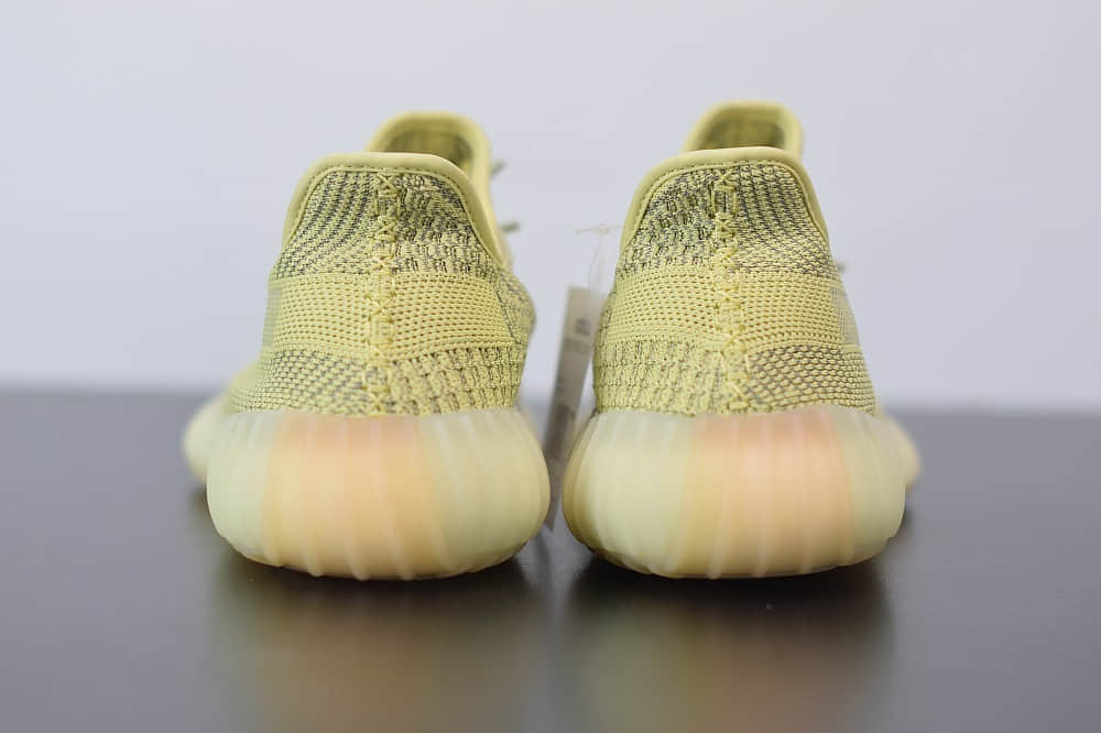 阿迪达斯ADIDAS YEZZY 350 V2丁黄满天星欧洲限定纯原版本 货号:FV3255