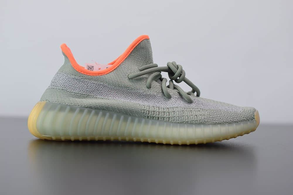 阿迪达斯ADIDAS YEZZY 350 V2鼠尾草休闲慢跑鞋纯原版本 货号:FX9035