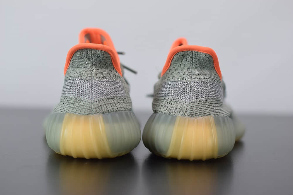 阿迪达斯ADIDAS YEZZY 350 V2鼠尾草休闲慢跑鞋纯原版本 货号:FX9035