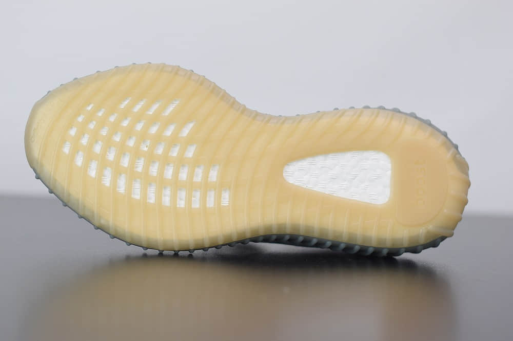 阿迪达斯ADIDAS YEZZY 350 V2灰蓝配色休闲慢跑鞋纯原版本 货号:FZ5421