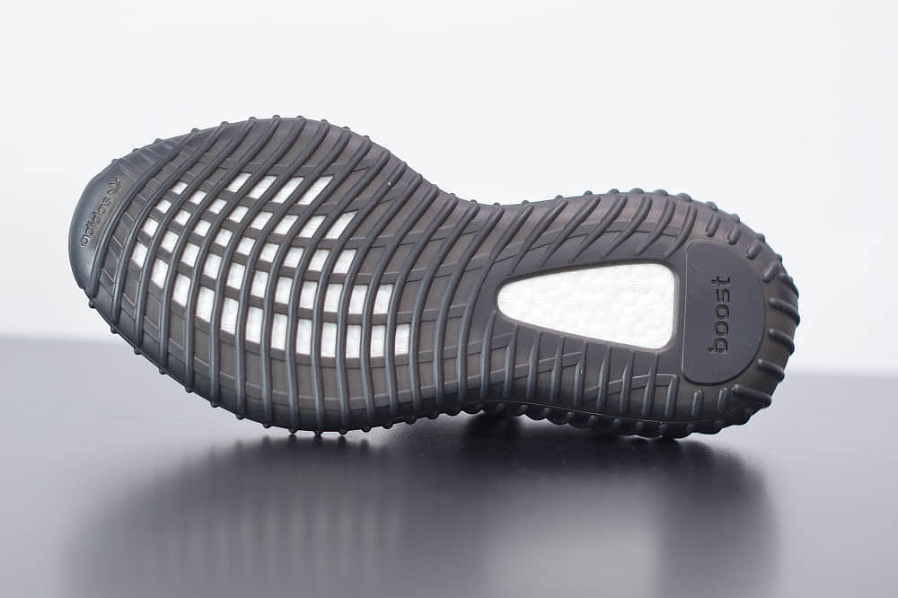 阿迪达斯ADIDAS YEZZY 350 V2黑红爆米花休闲慢跑鞋纯原版本 货号:BY9612