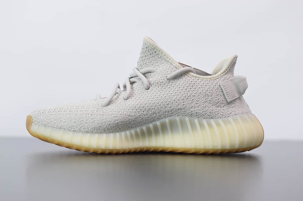 阿迪达斯ADIDAS YEZZY 350 V2芝麻色爆米花休闲慢跑鞋纯原版本 货号:F99710