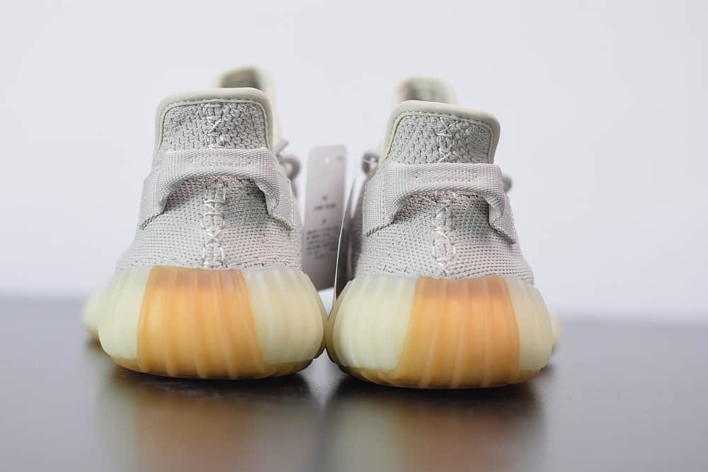 阿迪达斯ADIDAS YEZZY 350 V2芝麻色爆米花休闲慢跑鞋纯原版本 货号:F99710