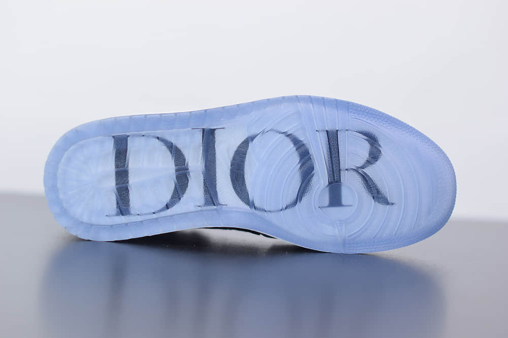 乔丹Dior x Air Jordan 1 High OG高帮迪奥联名AJ1纯原版本 货号:CN8607-002
