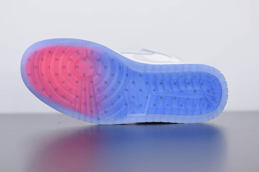 乔丹Air Jordan 1 Zoom R2T “Racer Blue” 白蓝小迪奥高帮板鞋纯原版本 货号:CK6637-104