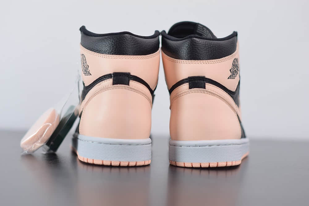 乔丹Air Jordan 1 High AJ1高帮黑粉脚趾板鞋纯原版本 货号:575441-081