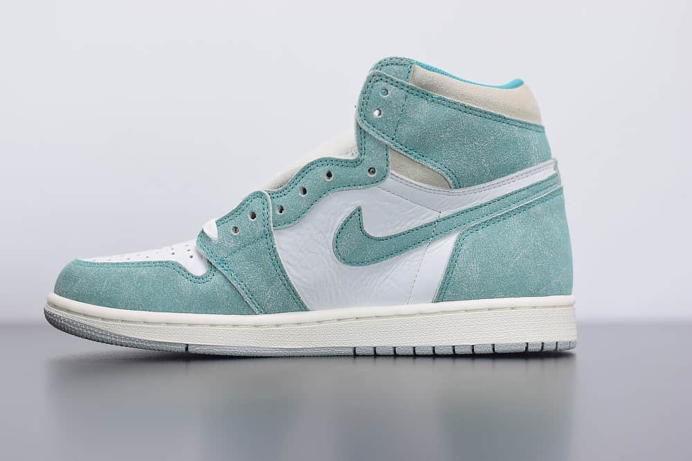 乔丹Air Jordan 1 Retro High OG “Turbo Green”AJ1高帮湖水绿蒂芙尼板鞋纯原版本 货号:555088-311