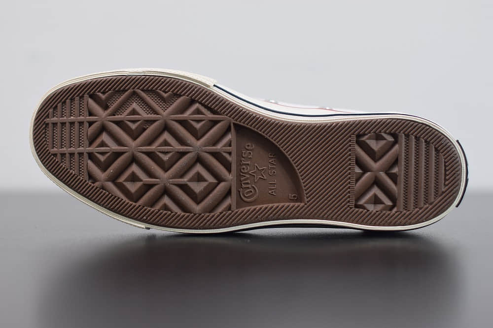 匡威converse all star1970S三星标低帮经典纯白硫化帆布鞋纯原版本 货号:162065C