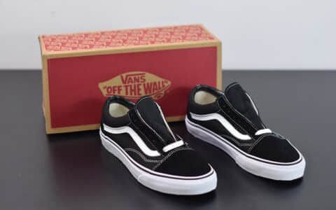 万斯Vans低帮黑白经典帆布鞋纯原版本 货号:VN0A3MVLY28