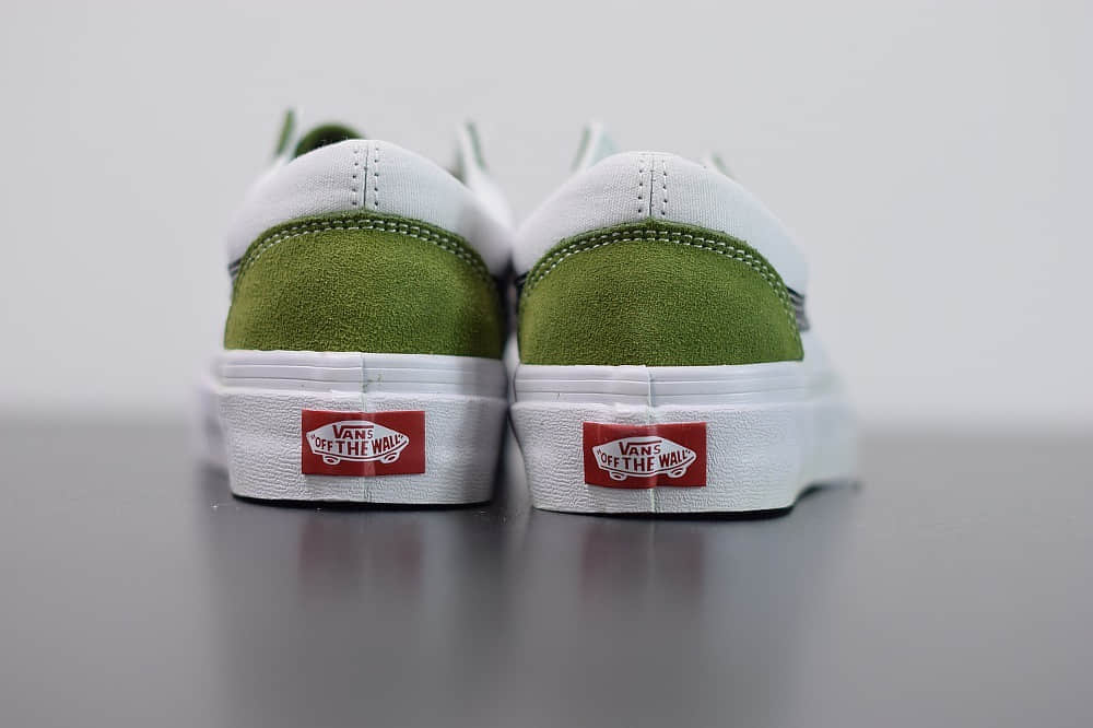 万斯VANS SALT WASH STYLE 36 DECON SF低帮牛油果白绿配色帆布鞋纯原版本 货号:VN0A3DZ3WZ6