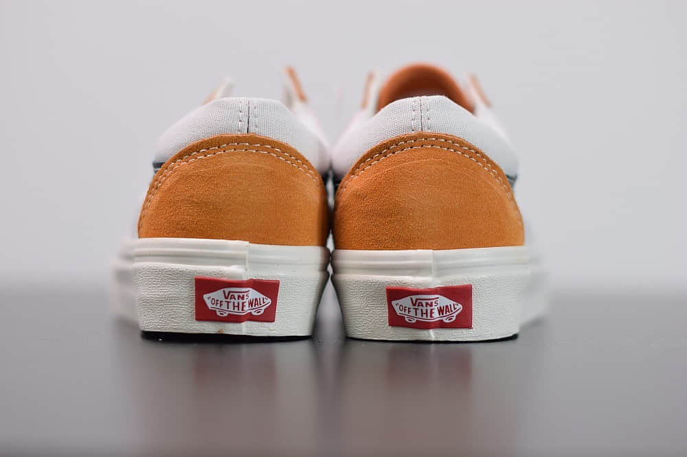 万斯VANS SALT WASH STYLE 36 DECON SF低帮牛油果焦糖橘白配色帆布鞋纯原版本 货号:VN0A3DZ3WZ6