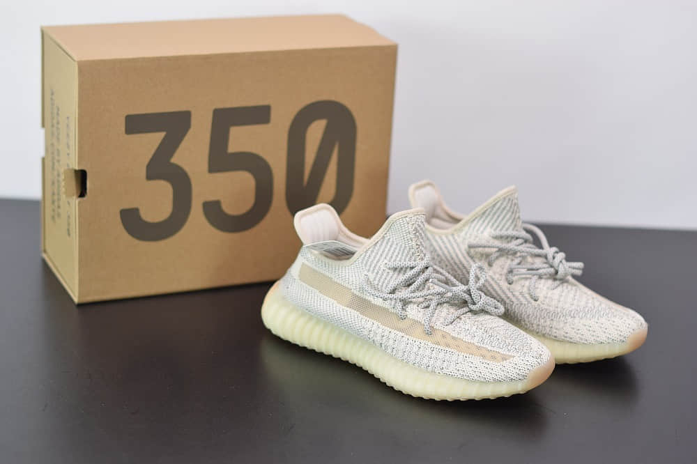 阿迪达斯ADIDAS YEZZY 350 V2芝麻满天星美洲限定纯原版本 货号:FV3254