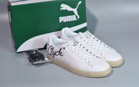 彪马Puma Clyde Signature海外限定配色联名款低帮运动休闲板鞋纯原版本 货号:365803-01