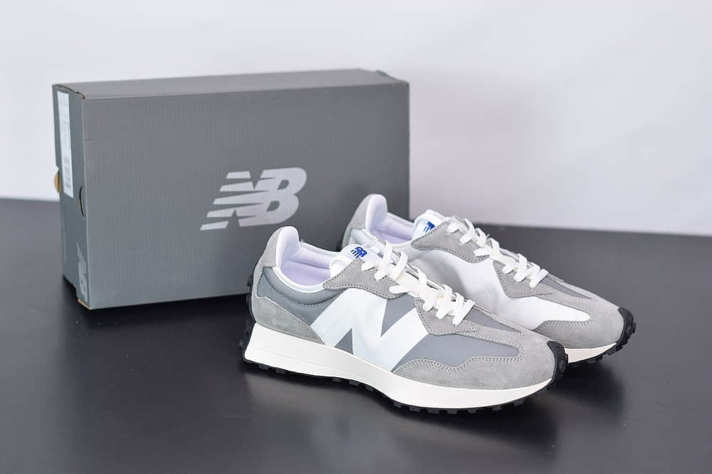 新百伦New Balance MS327复古先锋系列灰色休闲运动慢跑鞋纯原版本 货号：MS327LAB