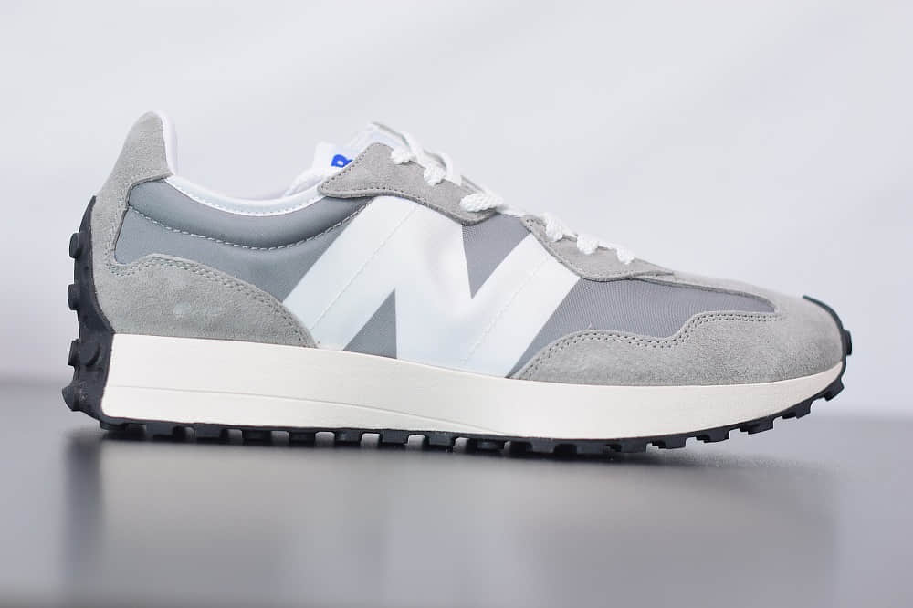 新百伦New Balance MS327复古先锋系列灰色休闲运动慢跑鞋纯原版本 货号：MS327LAB