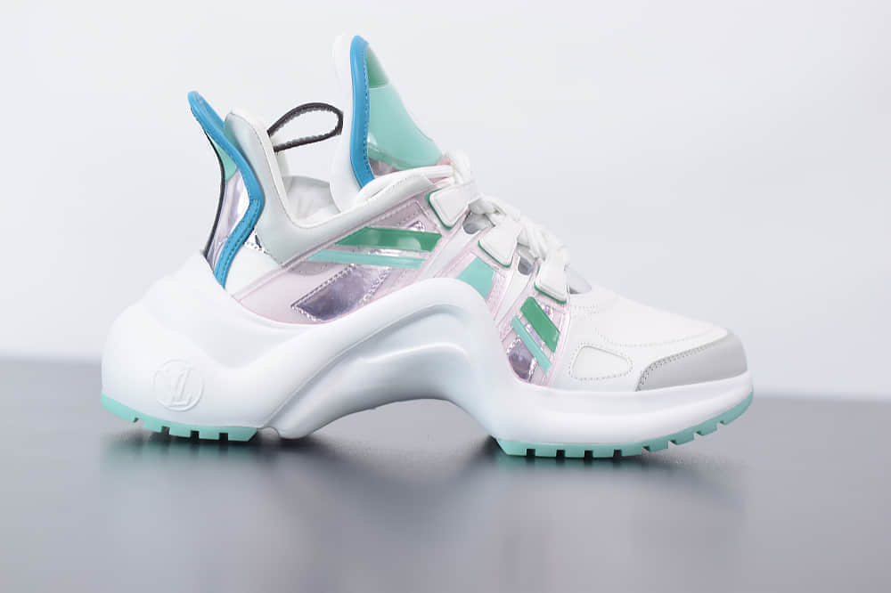 路易威登Louis Vuitton Archlight Sneakers LV蓝色复古运动鞋纯原版本 货号:1A65RQ