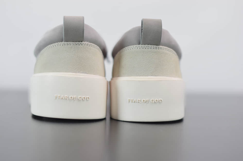 FOG Fear Of God Backless Sneaker101恐惧上帝灰白色潮鞋纯原版本 货号:C0007000-050