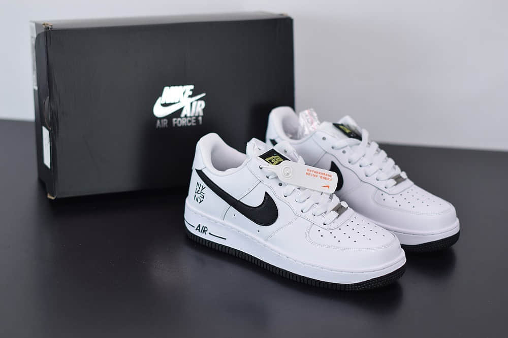 耐克Nike Air Force 1 Low “Ny vs Ny” 魔术贴空军一号低帮百搭休闲运动板鞋纯原版本 货号:CW7297-100