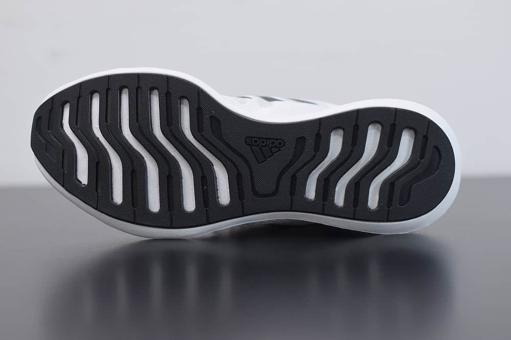 阿迪达斯Adidas Climacool清风系列黑白休闲慢跑鞋纯原版本 货号:FW1221