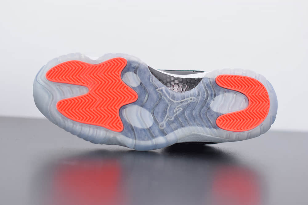 乔丹Air Jordan 11 Low “Infrared 23”AJ11红外线低帮篮球鞋纯原版本 货号：528895-023