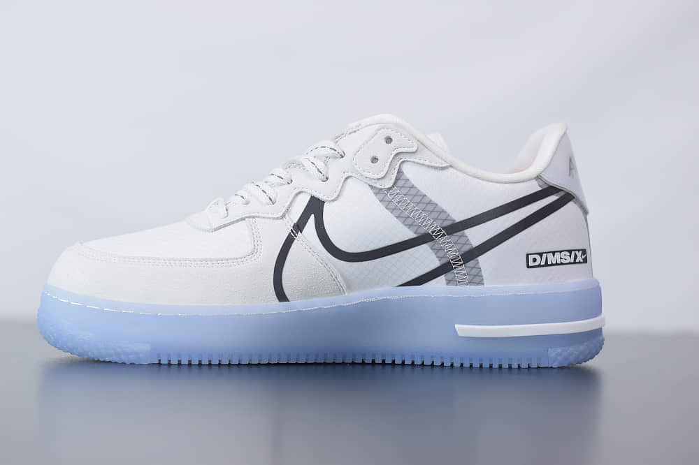 耐克Nike Air Force 1 React QS Light Bone冰块空军一号板鞋纯原版本 货号:CQ8879-100