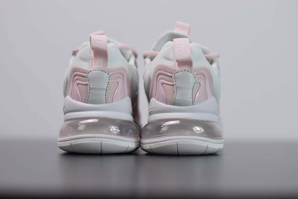 耐克Nike Air Max 270 React ENG白粉气垫运动鞋纯原版本 货号:CK2595-001