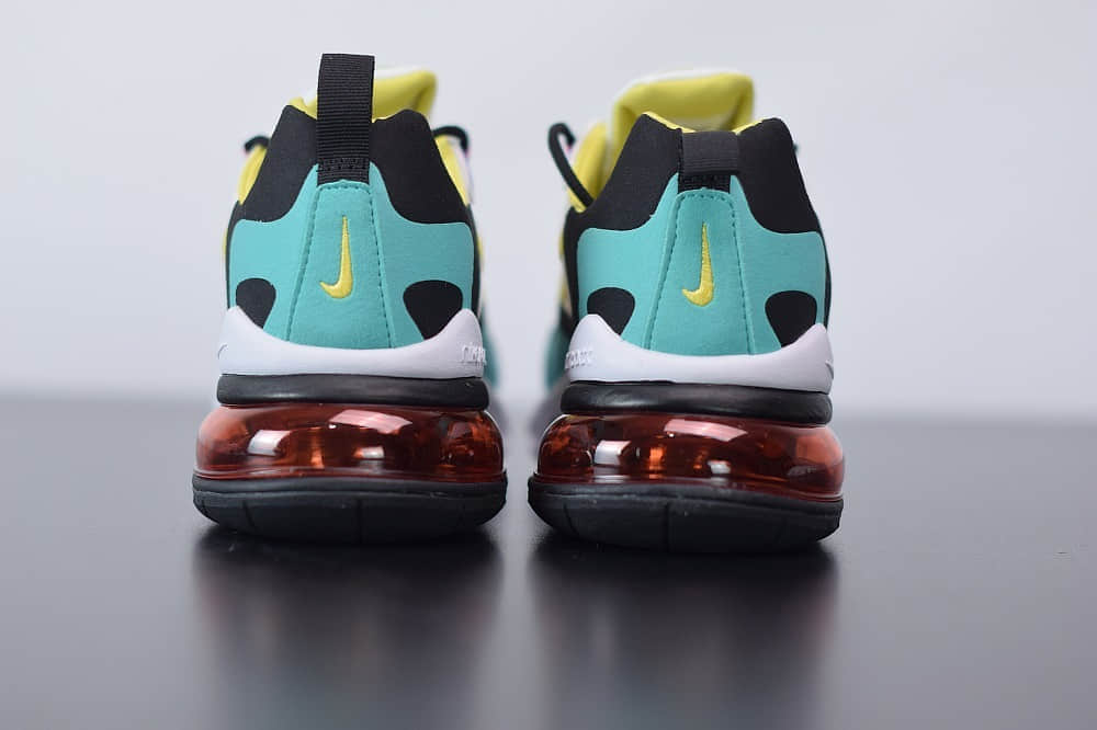 耐克Nike Air Max 270 React亮紫罗兰气垫运动鞋纯原版本 货号:AO4971-101