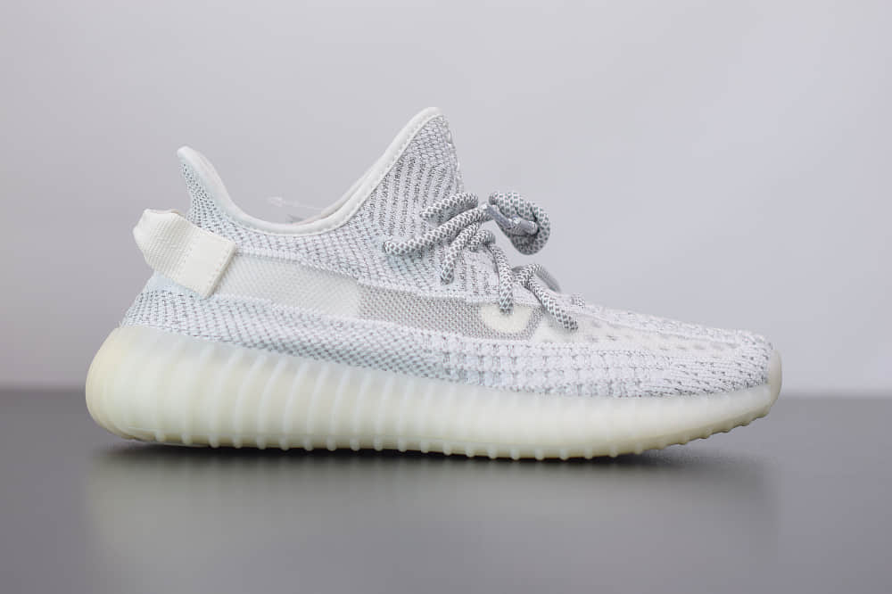 阿迪达斯ADIDAS YEZZY 350 V2白色满天星休闲慢跑鞋纯原版本 货号:EF2367