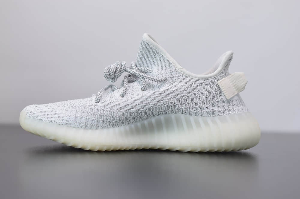 阿迪达斯ADIDAS YEZZY 350 V2白色满天星休闲慢跑鞋纯原版本 货号:EF2367