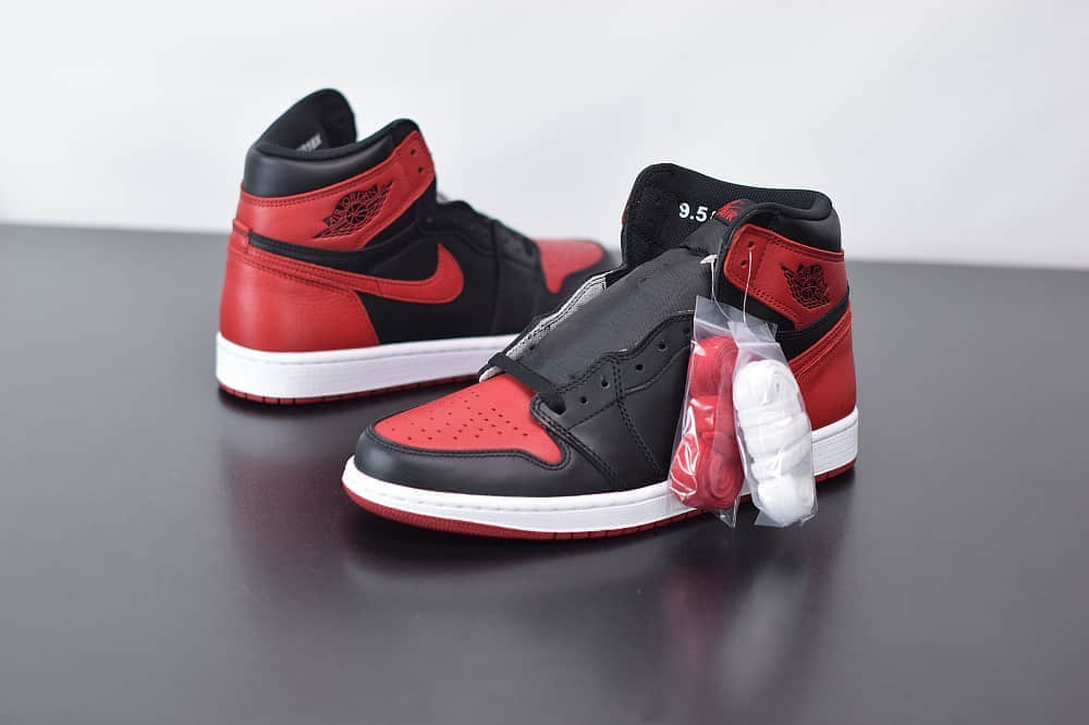 乔丹Air Jordan 1 High 85 Varsity Red高帮AJ1反转黑红禁穿纯原版本篮球鞋 货号：BQ4422-600