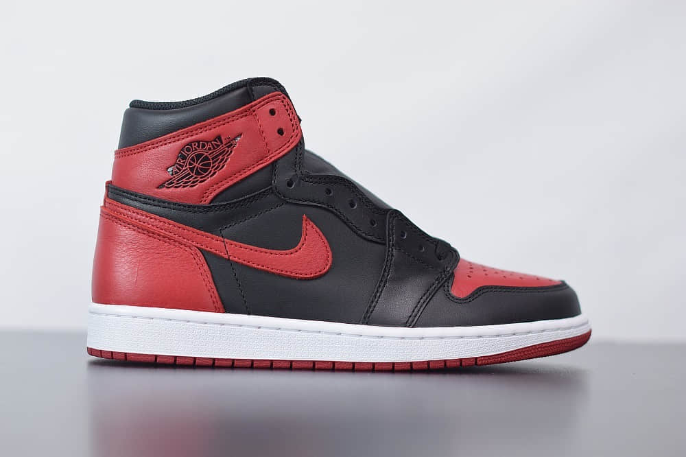 乔丹Air Jordan 1 High 85 Varsity Red高帮AJ1反转黑红禁穿纯原版本篮球鞋 货号：BQ4422-600