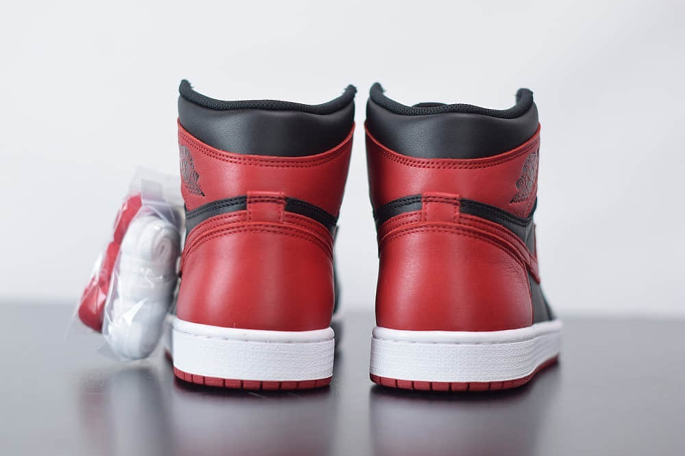 乔丹Air Jordan 1 High 85 Varsity Red高帮AJ1反转黑红禁穿纯原版本篮球鞋 货号：BQ4422-600