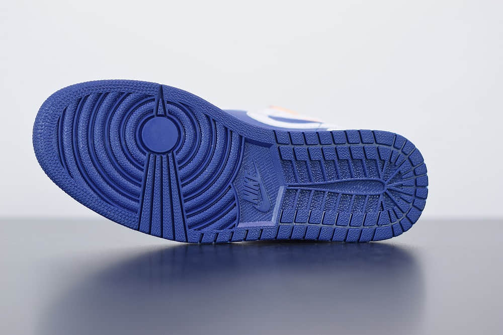 乔丹Air Jordan 1 Mid皇家海军蓝中帮篮球鞋纯原版本 货号:554724-131