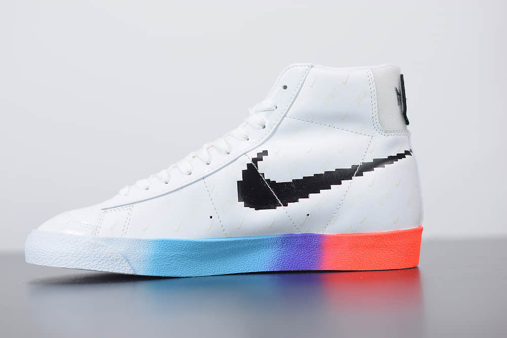 耐克Nike Blazer Mid ’77 Vintage开拓者高帮电玩小子休闲板鞋纯原版本 货号：DC3280-101