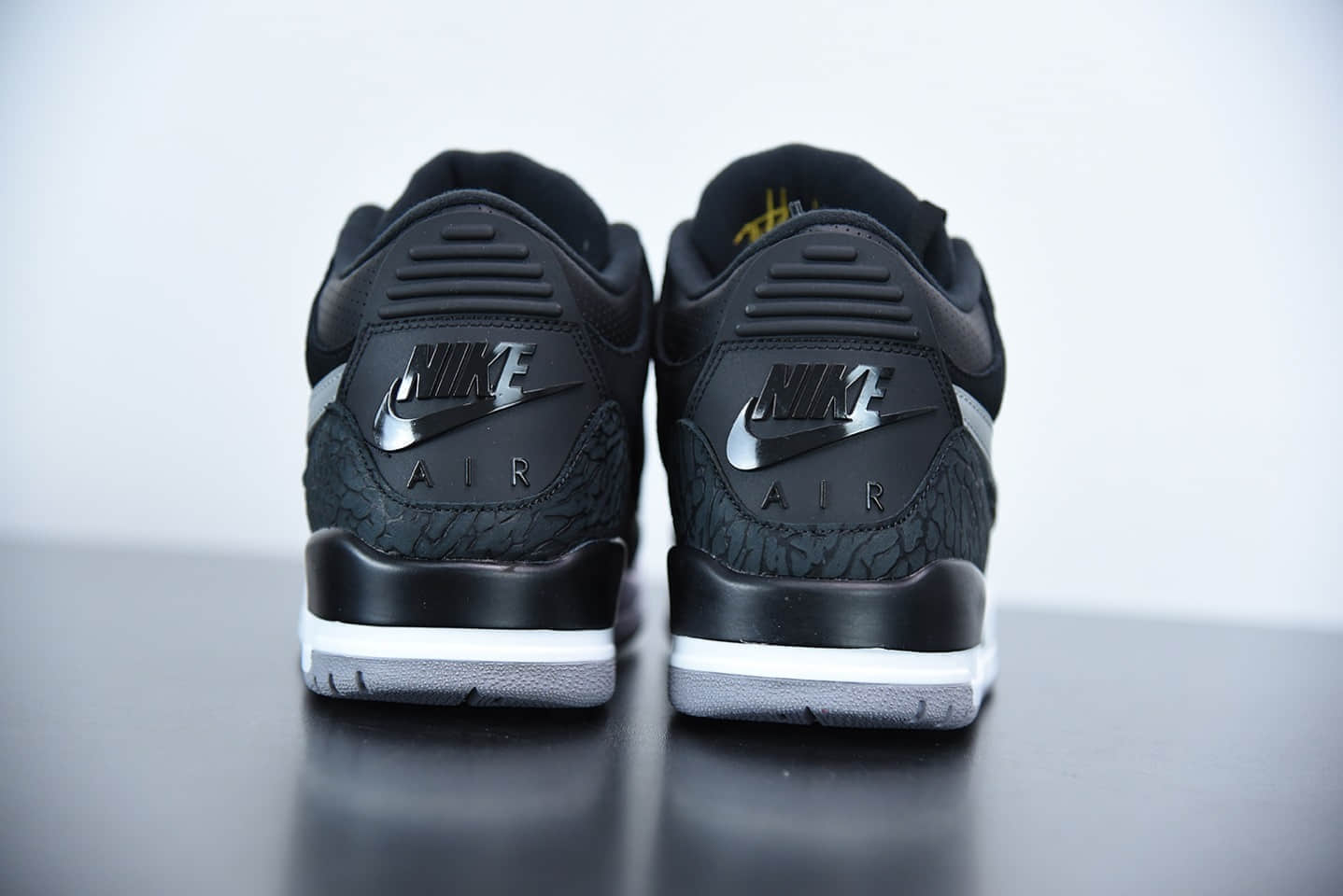 乔丹Air Jordan 3 Tinker 反光黑水泥配色板鞋纯原版本 货号:CK4348-007