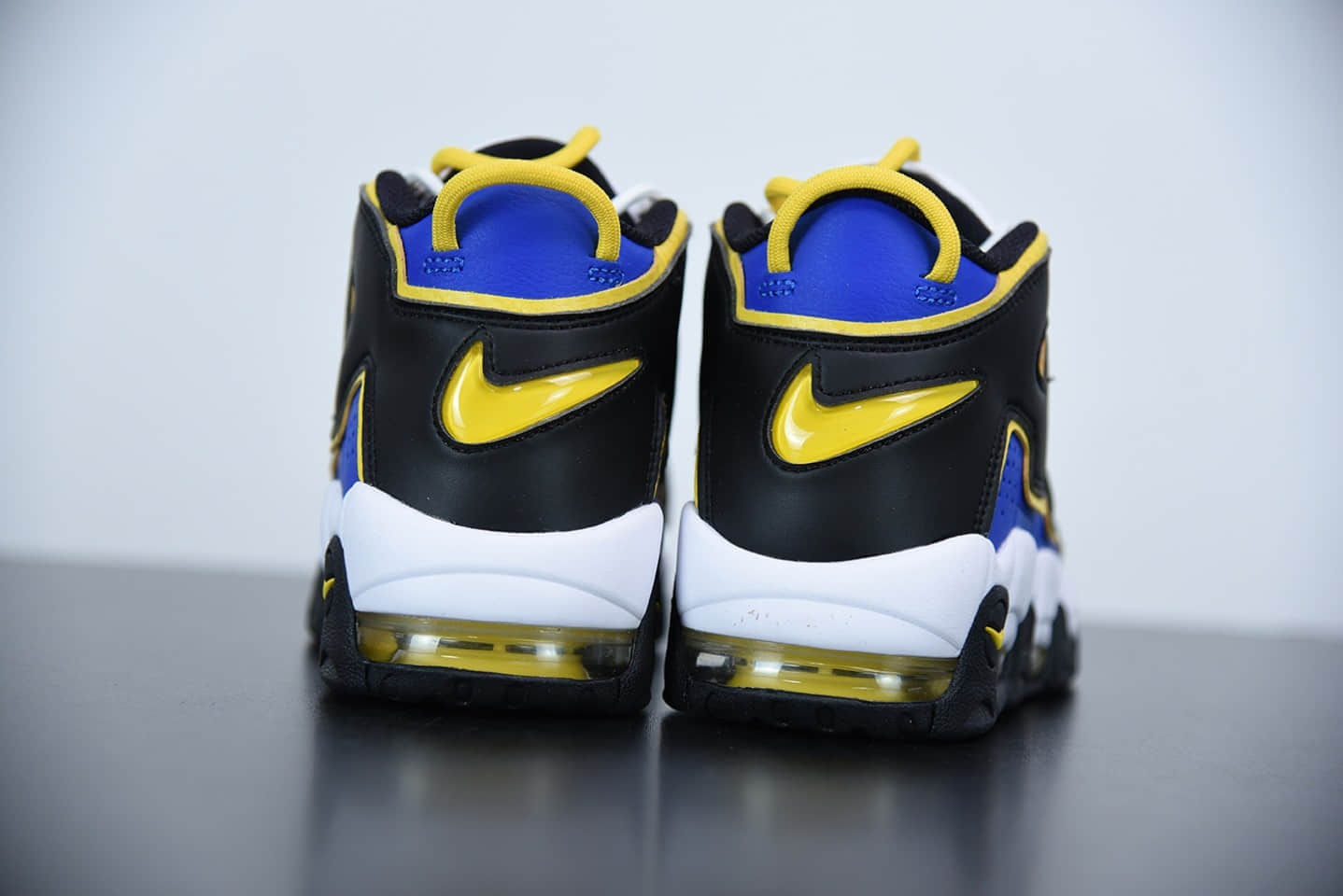 耐克Nike WMNS Air More Uptempo GSBarely Green 皮蓬黑黄蓝色篮球鞋纯原版本 货号:DC7300-400