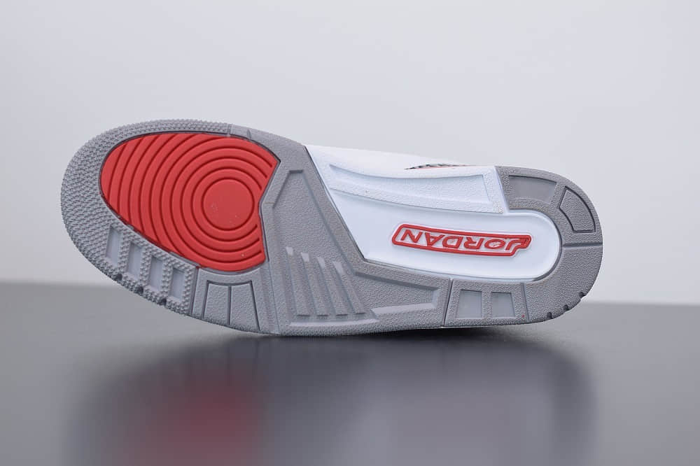 乔丹Air Jordan 3 Retro Hall of Fame爆裂纹飓风复古休闲运动文化篮球鞋纯原版本 货号：136064-116