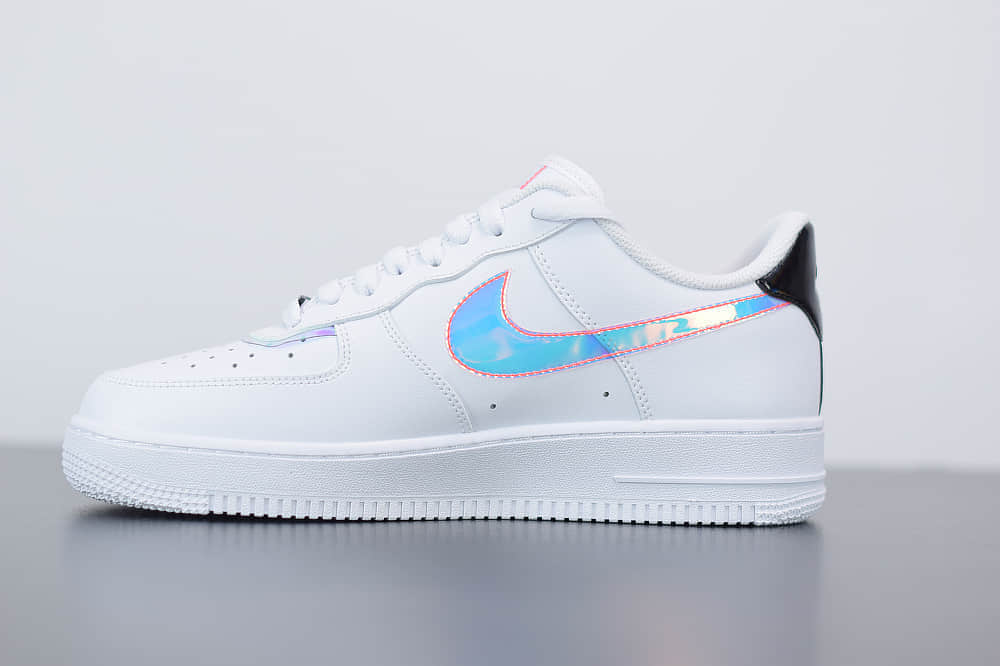 耐克NikeAir Force 1 '07 LV8Good Game电玩英雄联盟S10限量白炫彩镭射魔术贴低帮空军一号休闲板鞋纯原版本 货号:DC0710-191